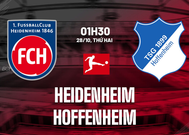 Nhận định bóng đá Heidenheim vs Hoffenheim VĐQG Đức hôm nay