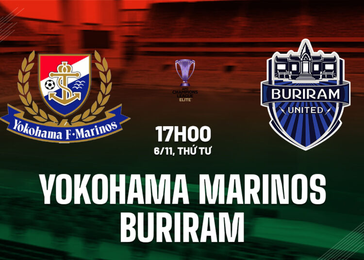 Nhận định bóng đá Yokohama Marinos vs Buriram hôm nay