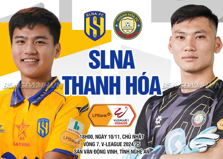 Nhận định SLNA vs Thanh Hóa vòng 7 V.League 2024/2025