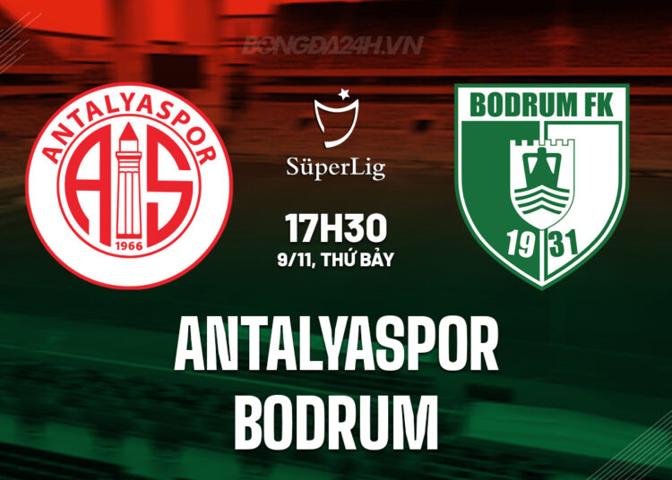 Nhận định bóng đá Antalyaspor vs Bodrum VĐQG Thổ Nhĩ Kỳ