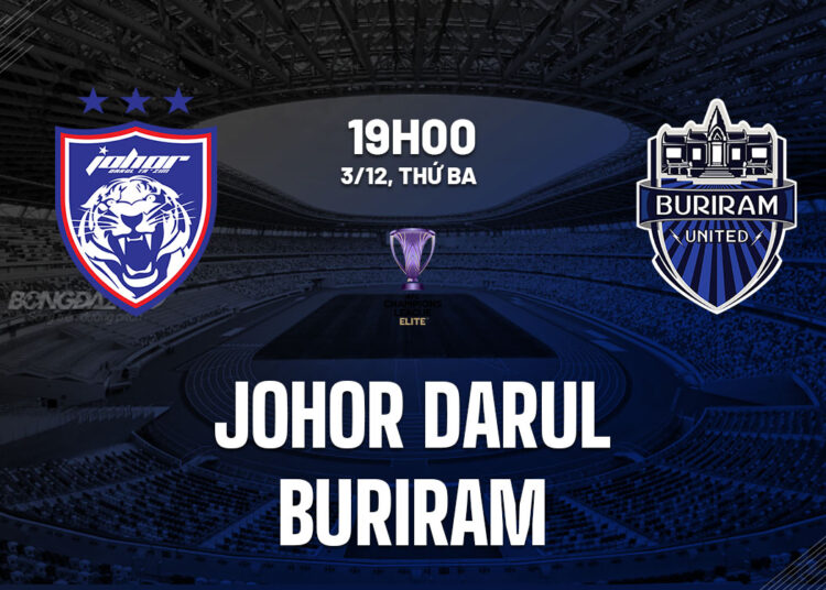 Nhận định bóng đá Johor Darul vs Buriram cúp C1 hôm nay