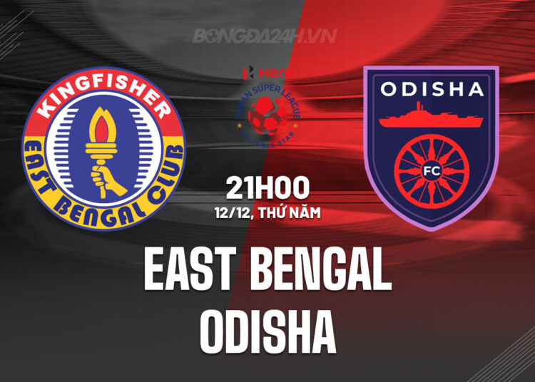 Nhận định bóng đá East Bengal vs Odisha VĐQG Ấn Độ