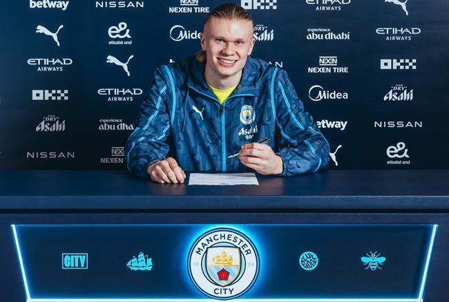 Erling Haaland gia hạn tới năm 2034 với Man City