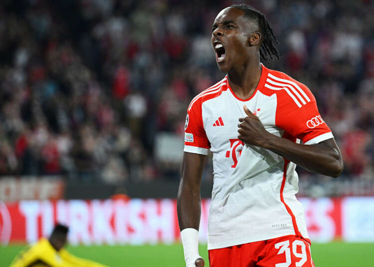 Loạt CLB Anh tranh sao trẻ Mathys Tel của Bayern Munich
