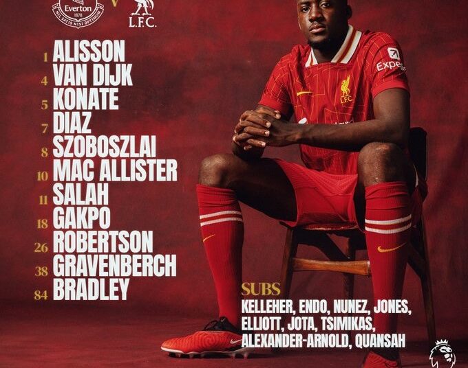 Trực tiếp bóng đá Everton vs Liverpool Ngoại hạng Anh hôm nay